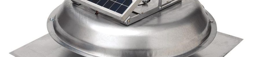 solar exhaust fan