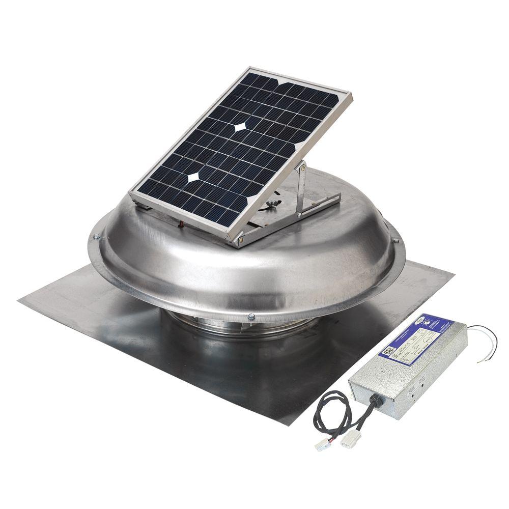 solar exhaust fan