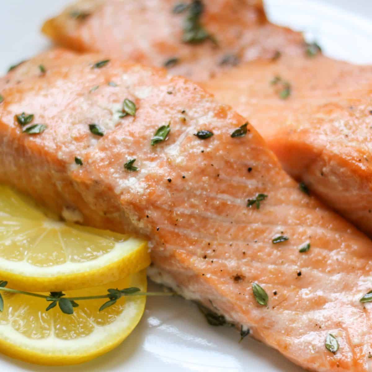 cooked salmon