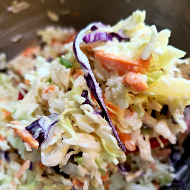 coleslaw last in the refrigerator