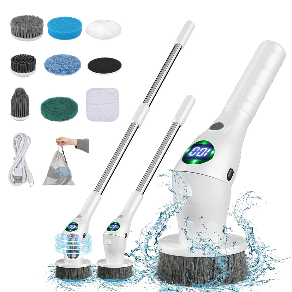 multifunctional electric cleaning brush