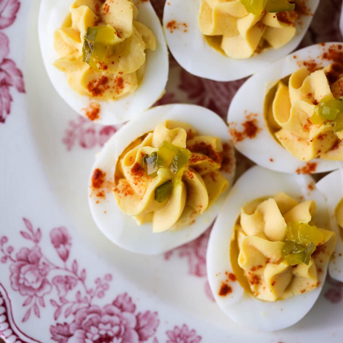 deviled eggs