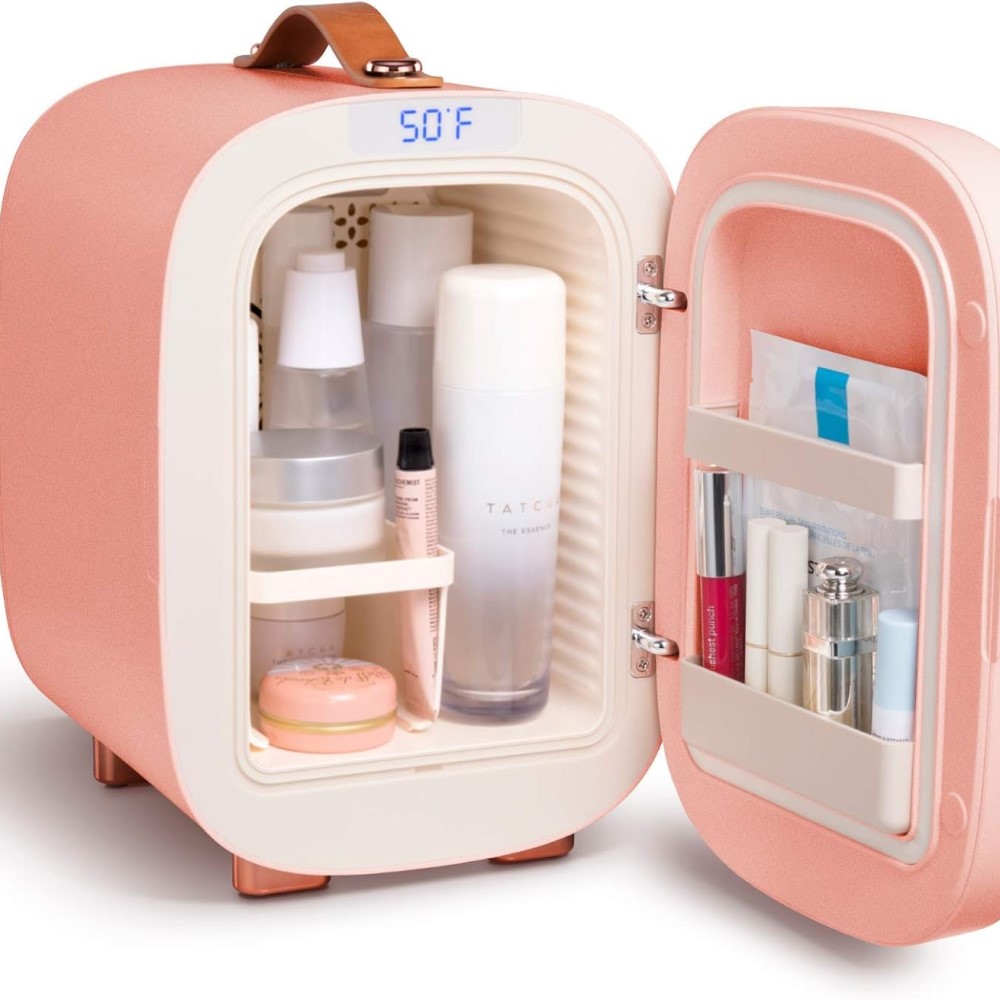 mini skincare fridge