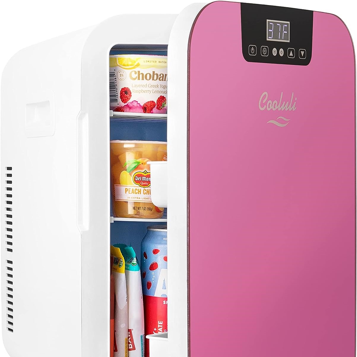 pink mini fridge