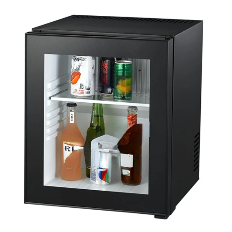 glass front mini fridge